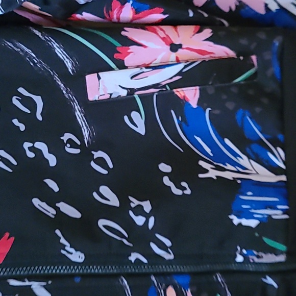 Adidas Girls Print Tricot Jacket - Picture 3 of 5